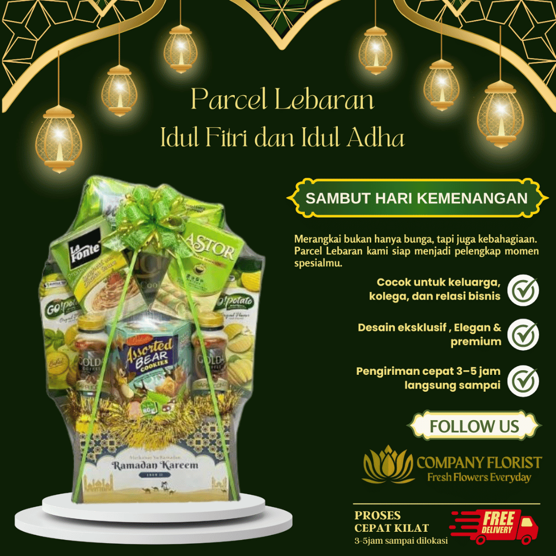 Parcel Snack Lebaran Eksklusif untuk Relasi Bisnis